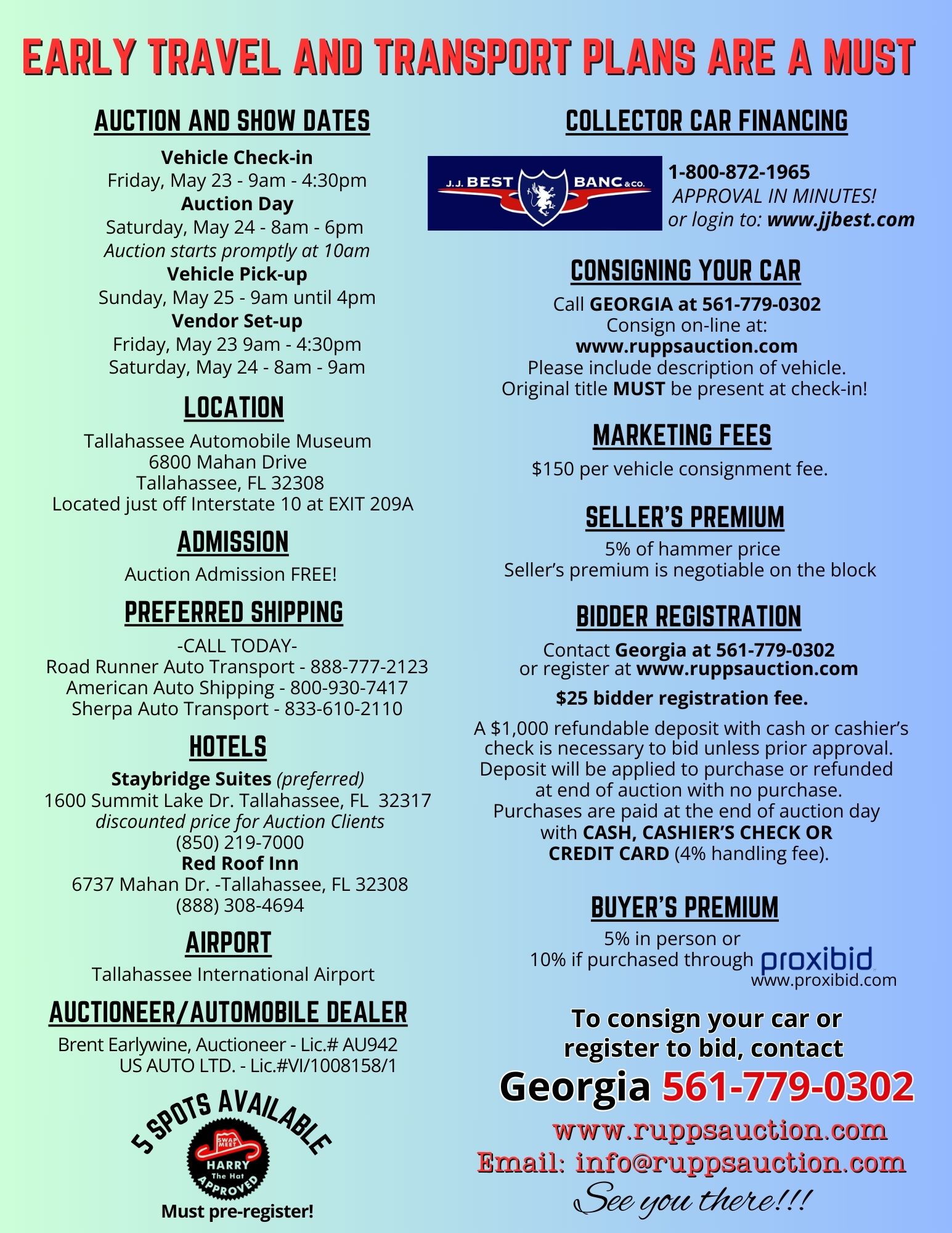 Auction Information